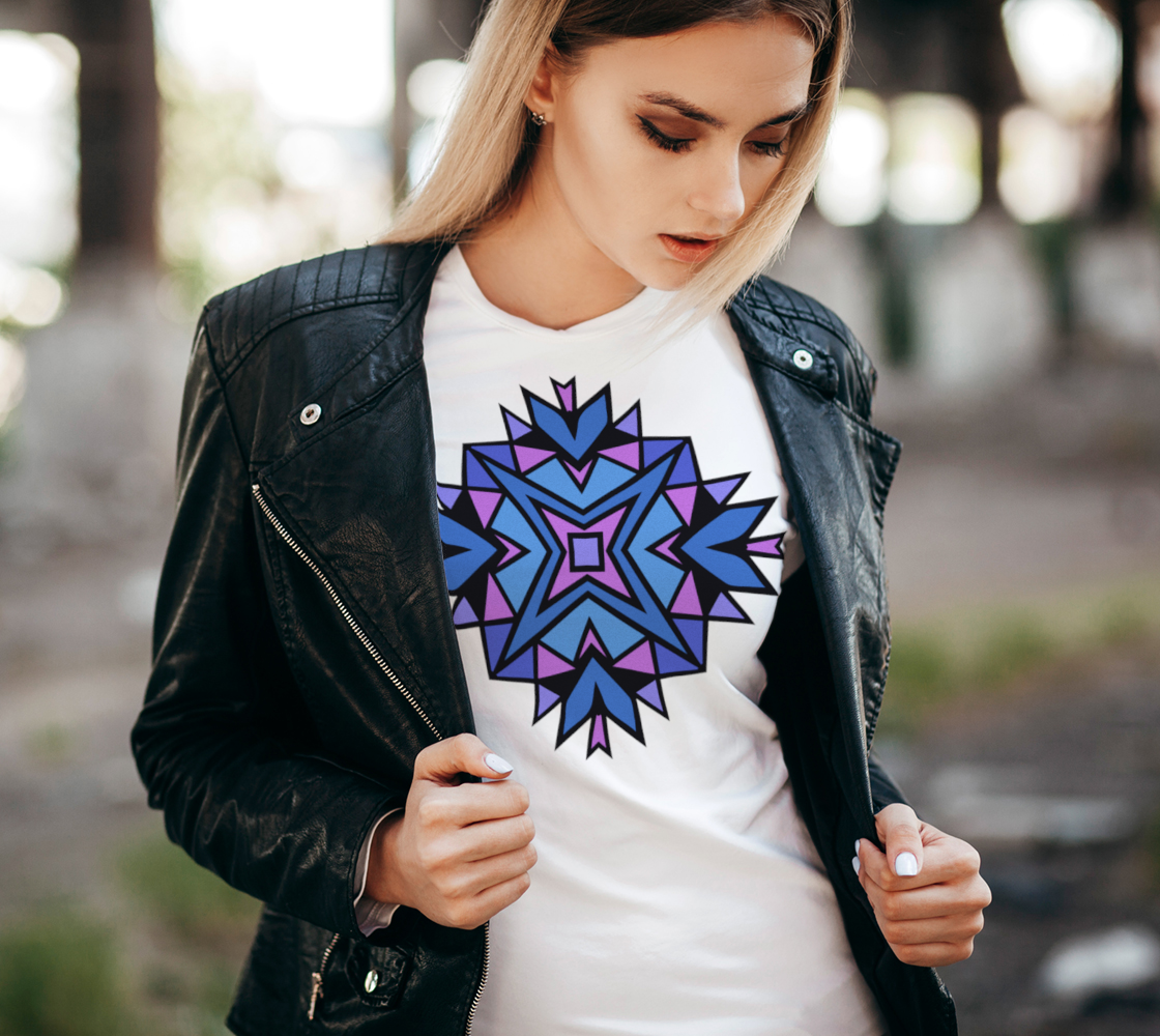 Native American Indian Tribal Design Blue