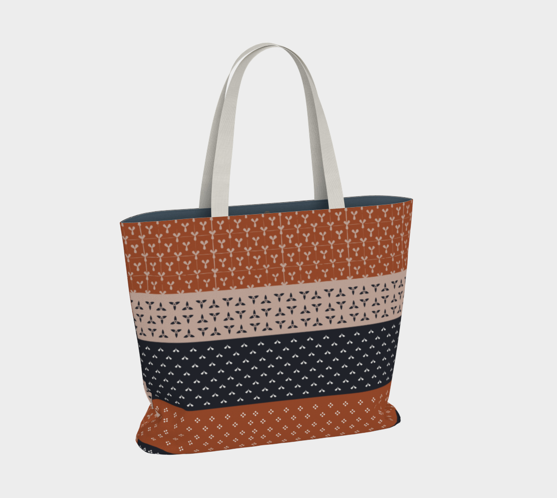 Japanese Patchwork Geometric Motif Stripes Pattern