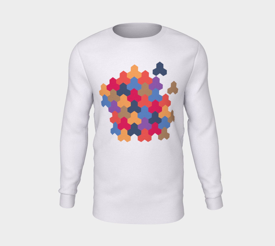 Japanese Style Colorful Mosaic Game Pattern