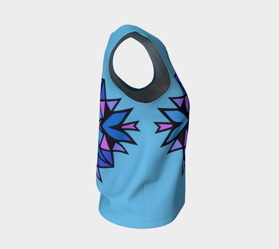 Native American Indian Tribal Design Blue