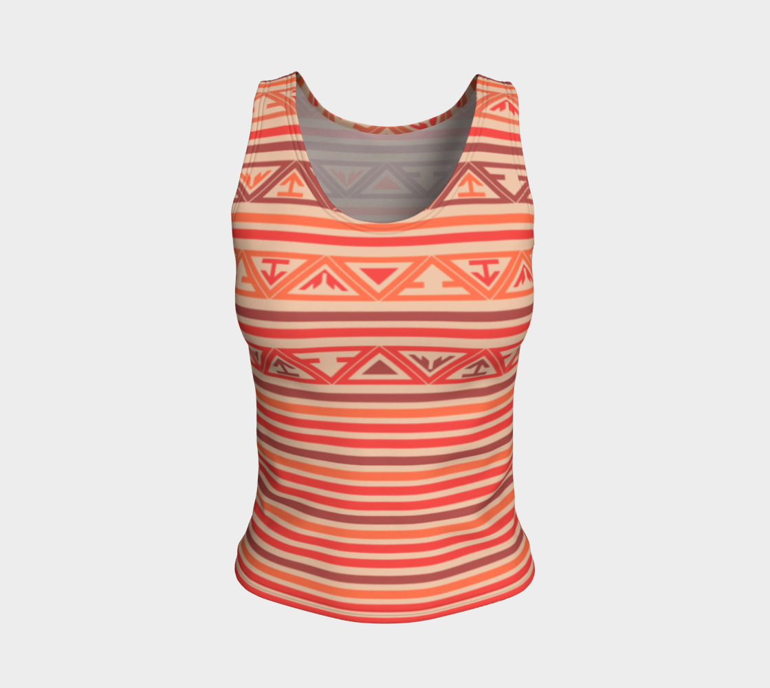 Traditional Ethnic Tribal Geometric Navajo Native American Motif Pattern