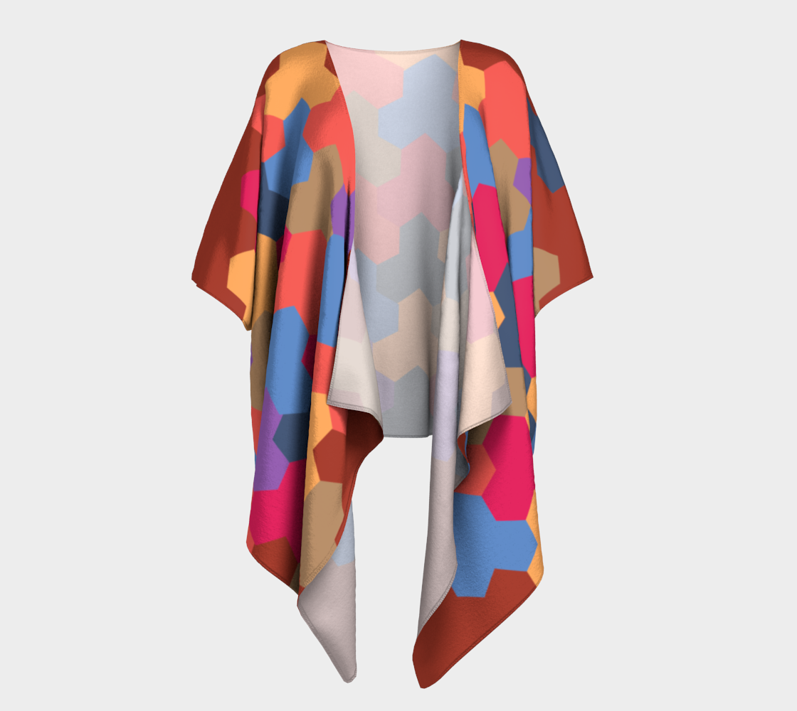 Japanese Style Colorful Mosaic Game Pattern