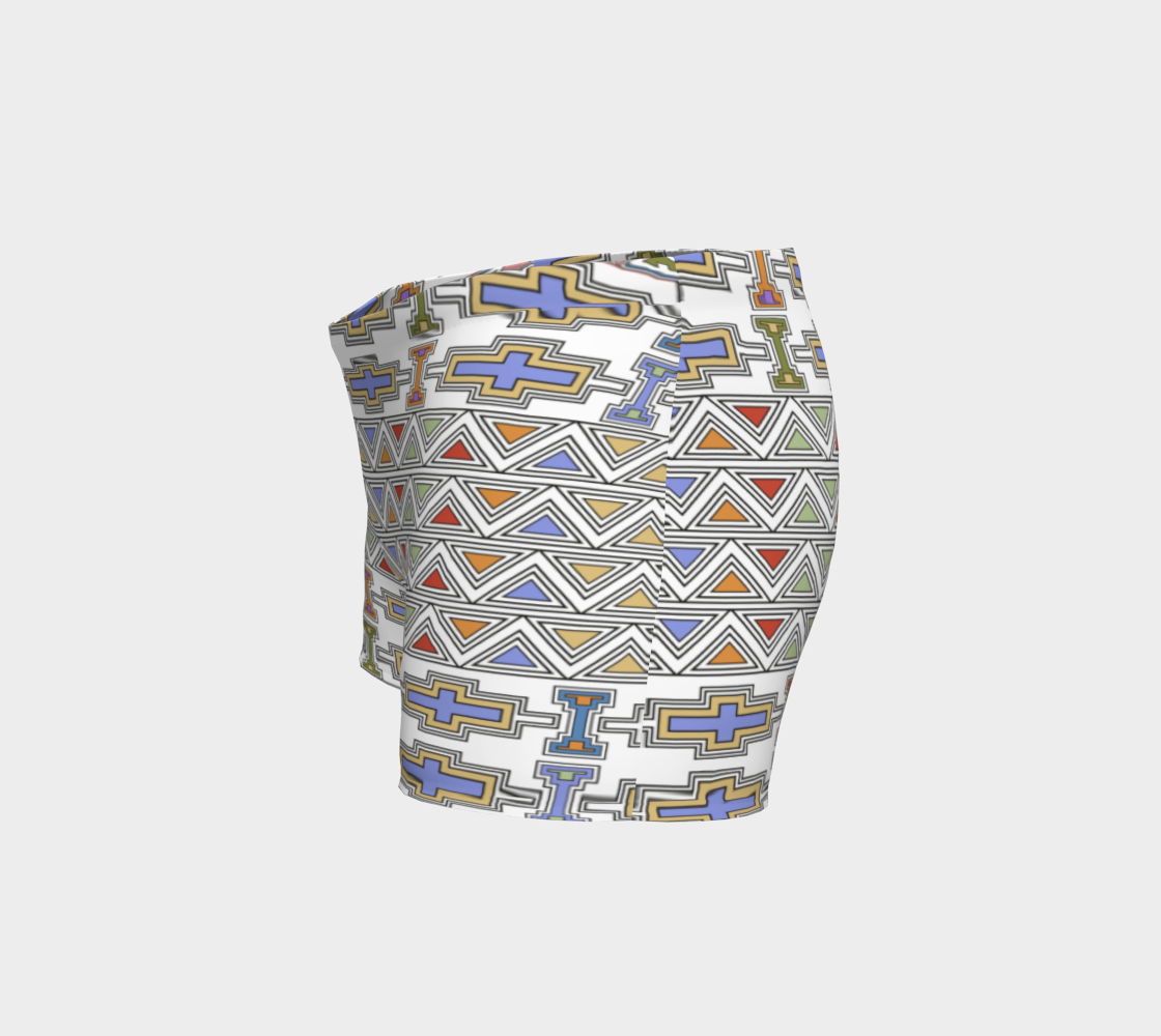 Ndebele Style African Tribal Art Pattern