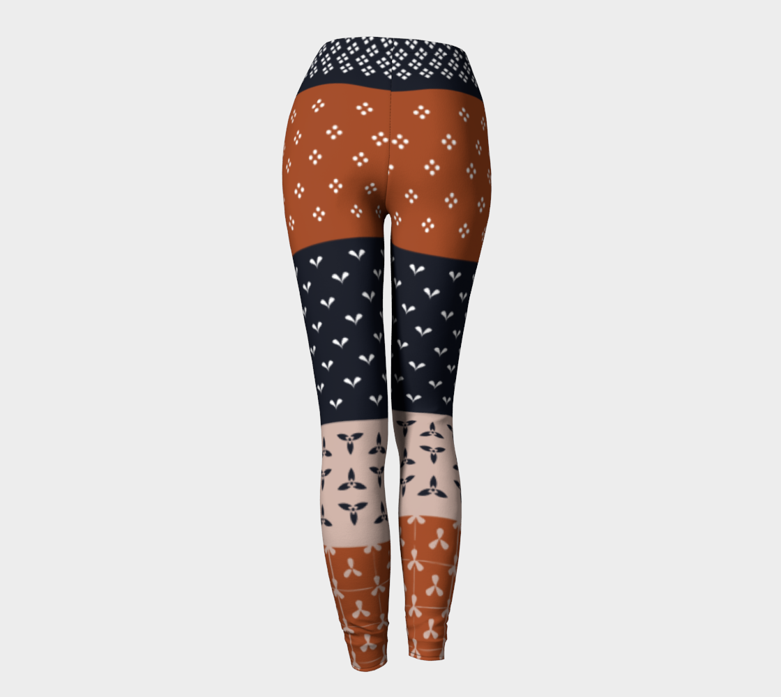 Japanese Patchwork Geometric Motif Stripes Pattern