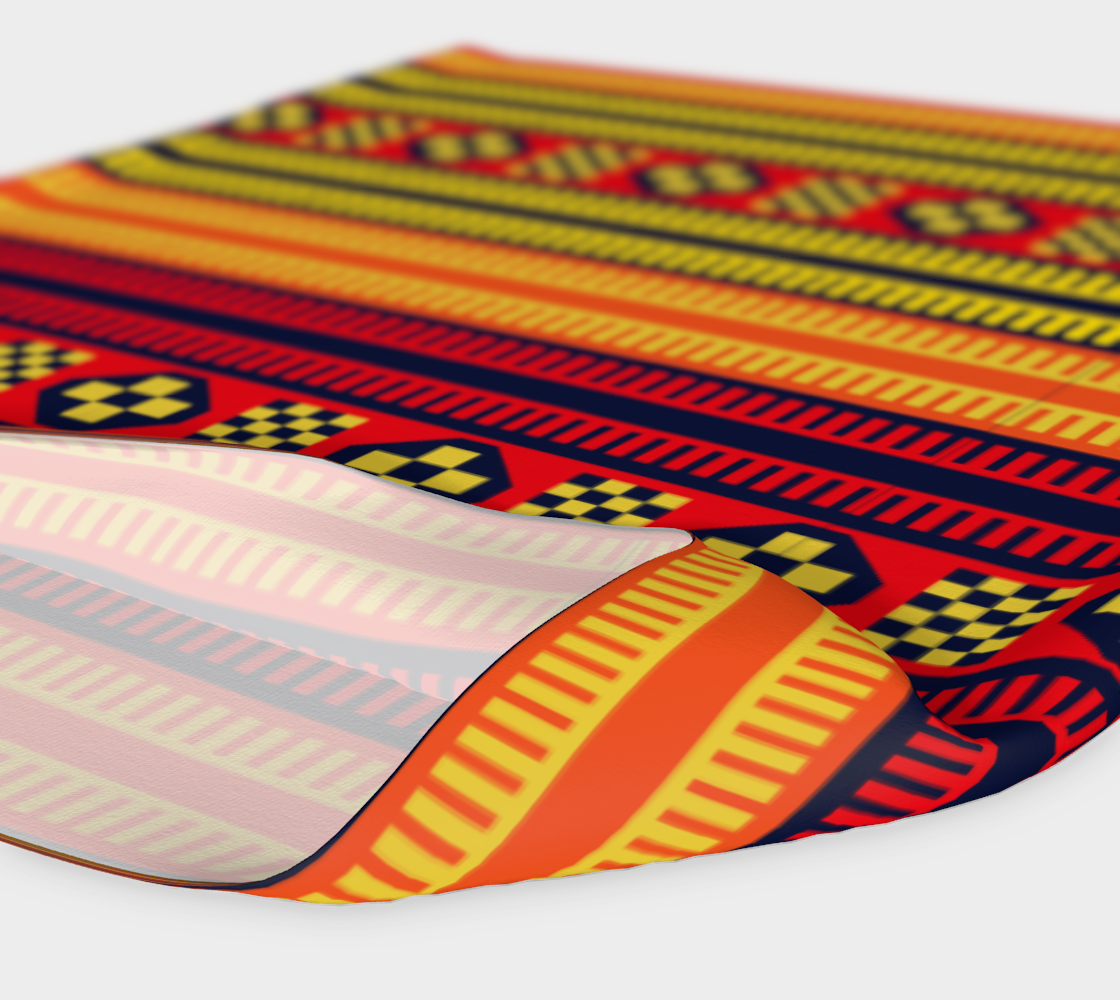 Native American Traditional Ethnic Tribal Indian Motif Pattern