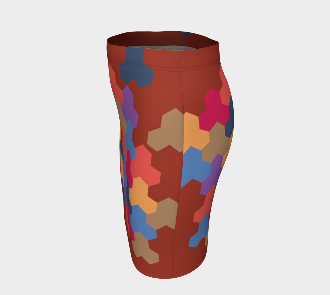 Japanese Style Colorful Mosaic Game Pattern