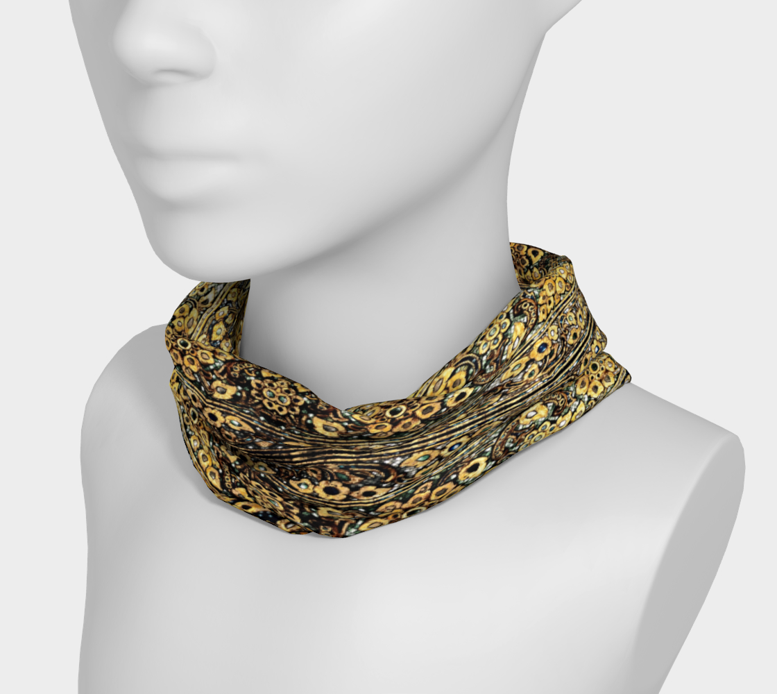 Antique Oriental Luxurious Glided Inlay floral Pattern