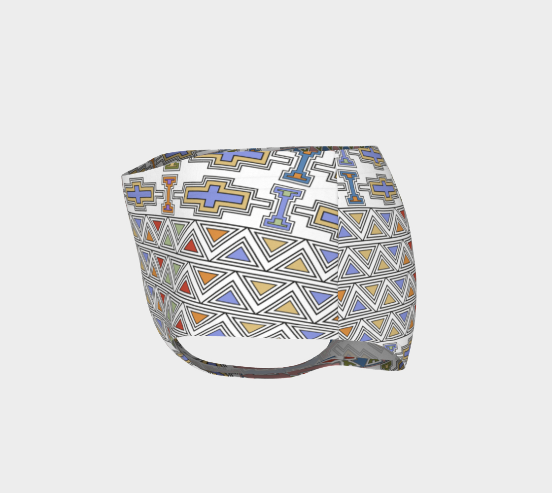 Ndebele Style African Tribal Art Pattern