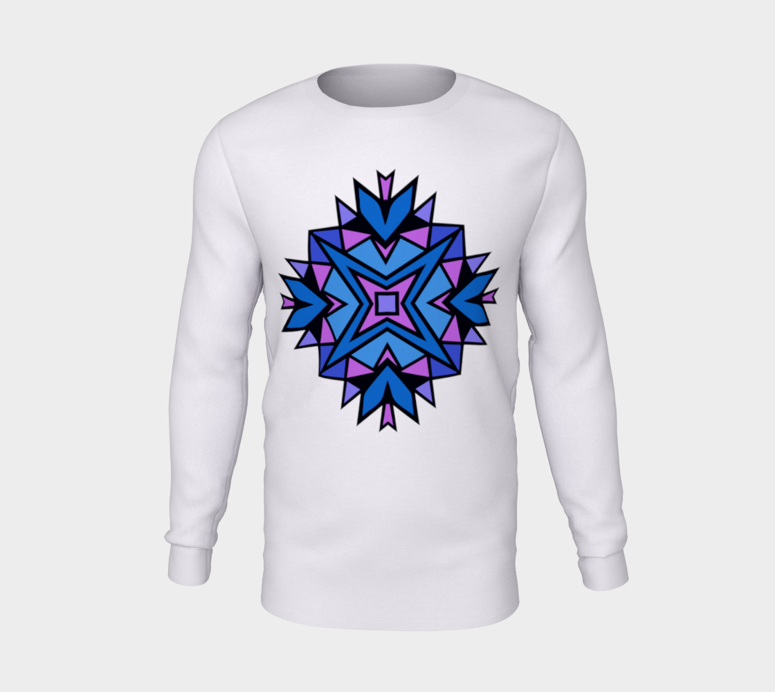 Native American Indian Tribal Design Blue