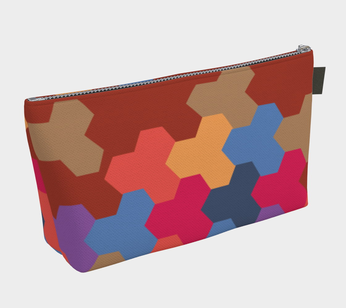 Japanese Style Colorful Mosaic Game Pattern