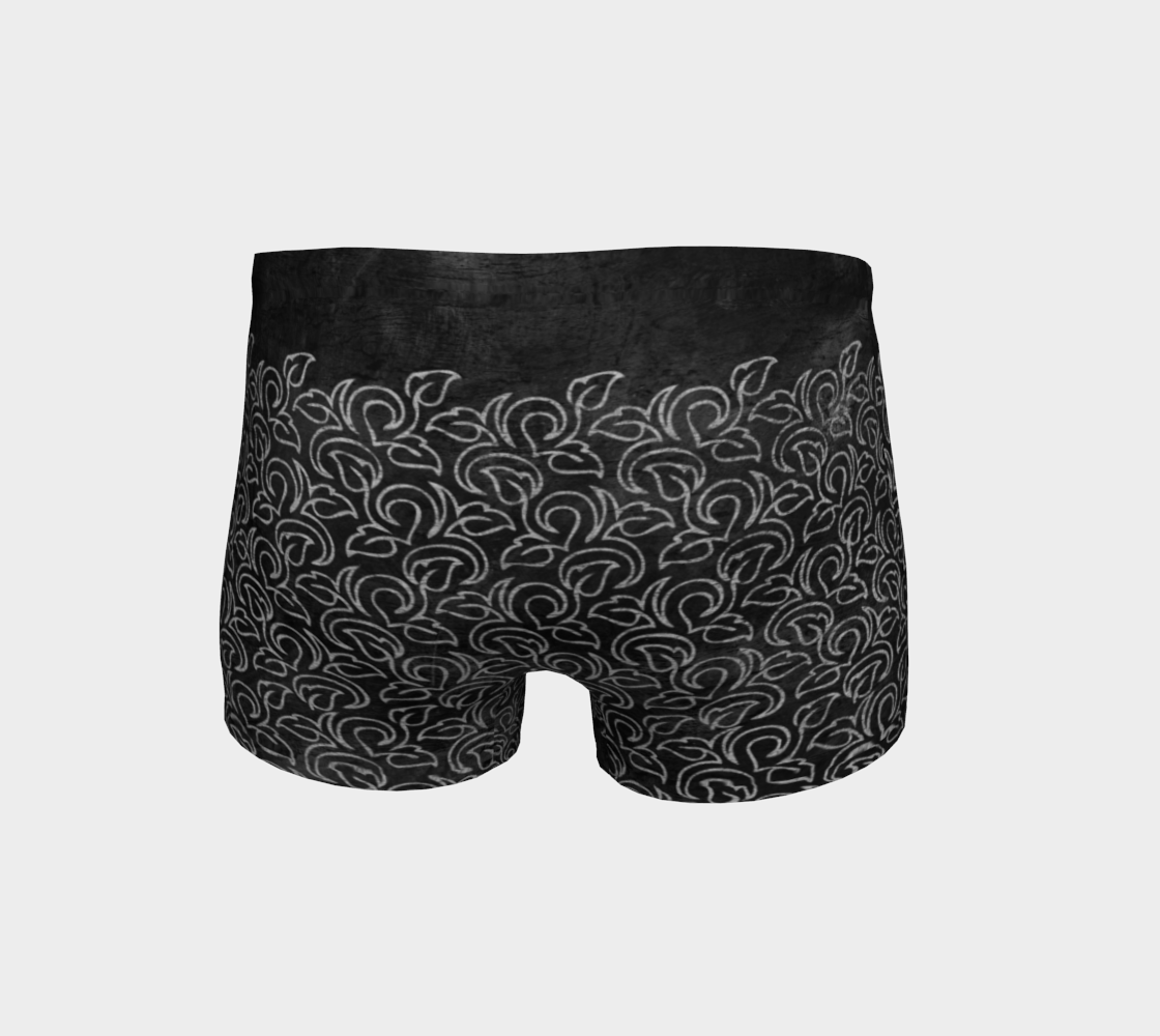 Chalk Blackboard Leaves Vintage Pattern