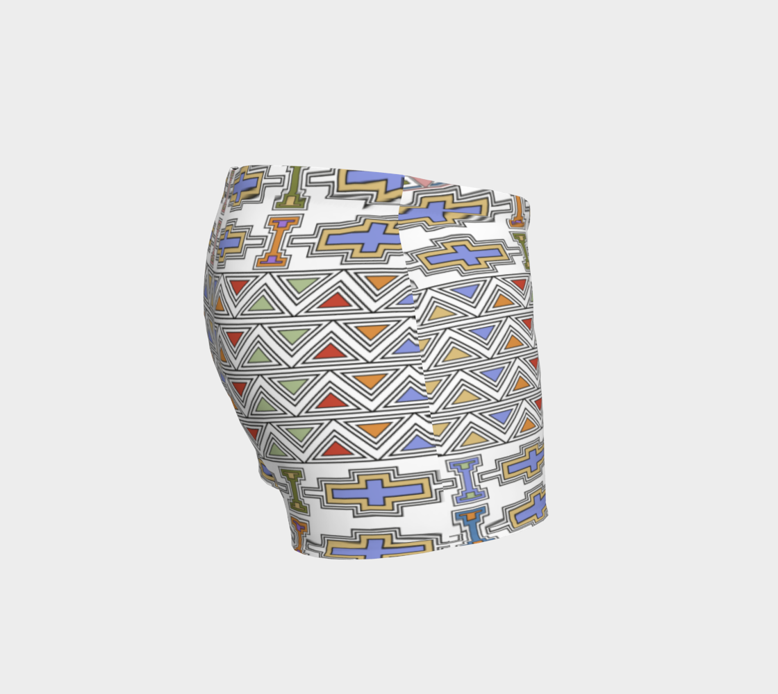 Ndebele Style African Tribal Art Pattern