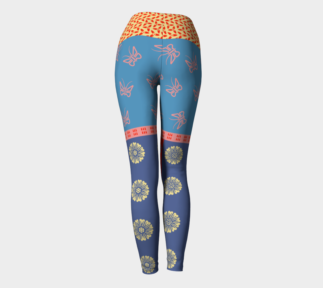 Japanese Butterflies Flowers Motif Shibori Patchwork