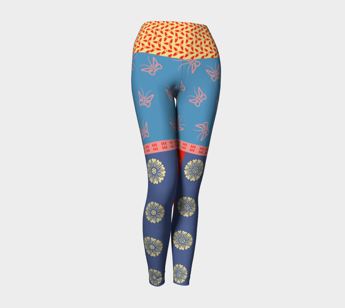 Japanese Butterflies Flowers Motif Shibori Patchwork