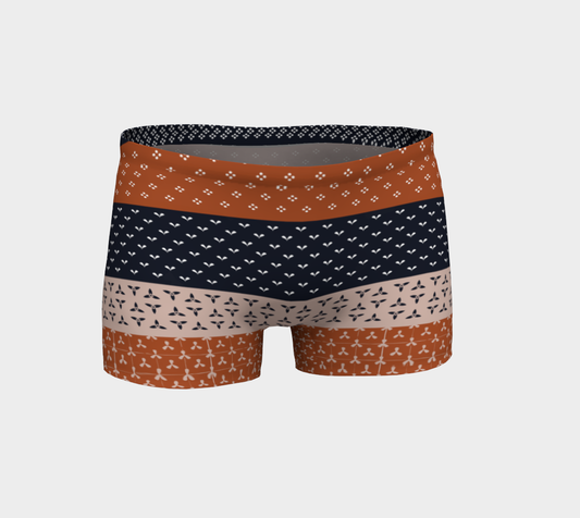 Japanese Patchwork Geometric Motif Stripes Pattern