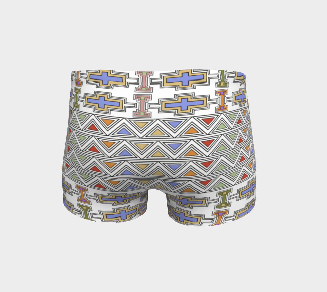 Ndebele Style African Tribal Art Pattern