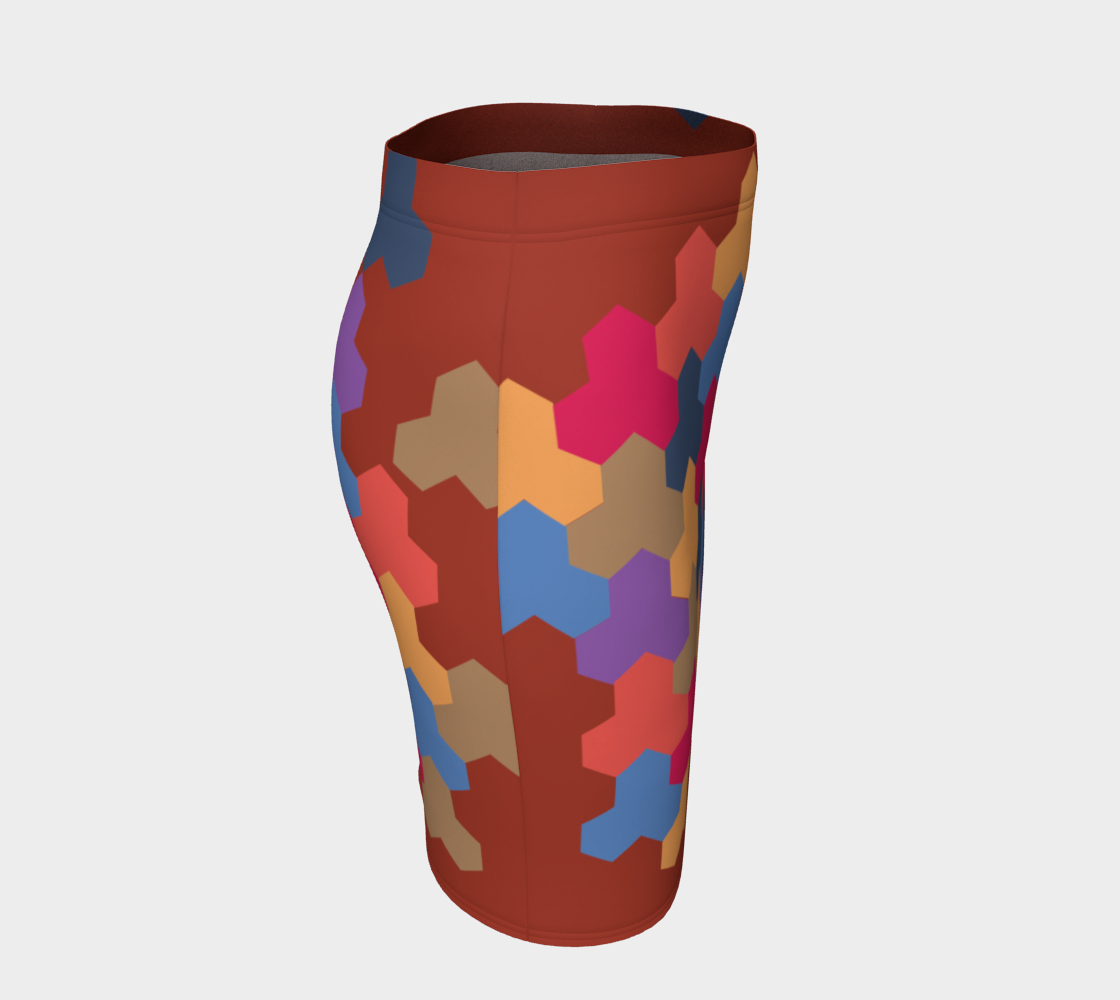 Japanese Style Colorful Mosaic Game Pattern