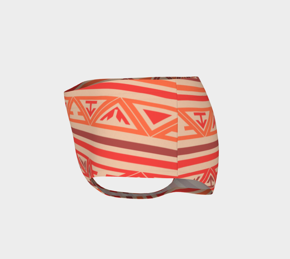 Traditional Ethnic Tribal Geometric Navajo Native American Motif Pattern