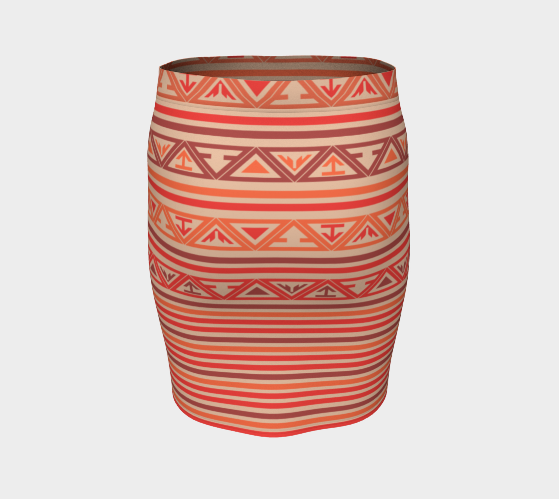 Traditional Ethnic Tribal Geometric Navajo Native American Motif Pattern