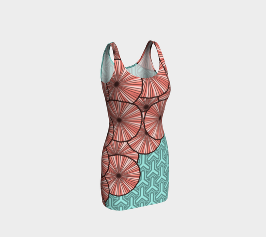 Japanese Flowers Classic Kimono Pattern