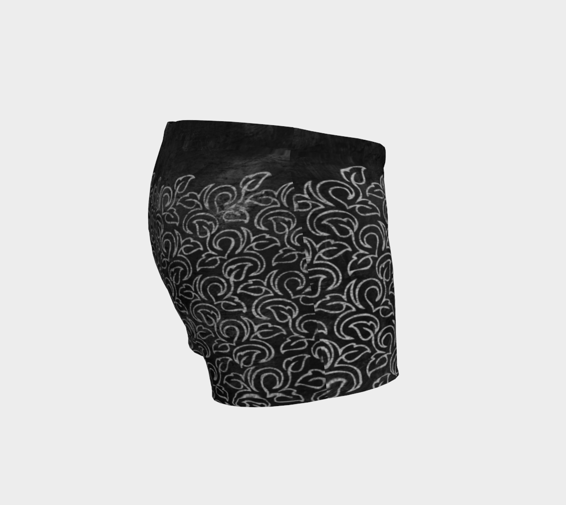 Chalk Blackboard Leaves Vintage Pattern