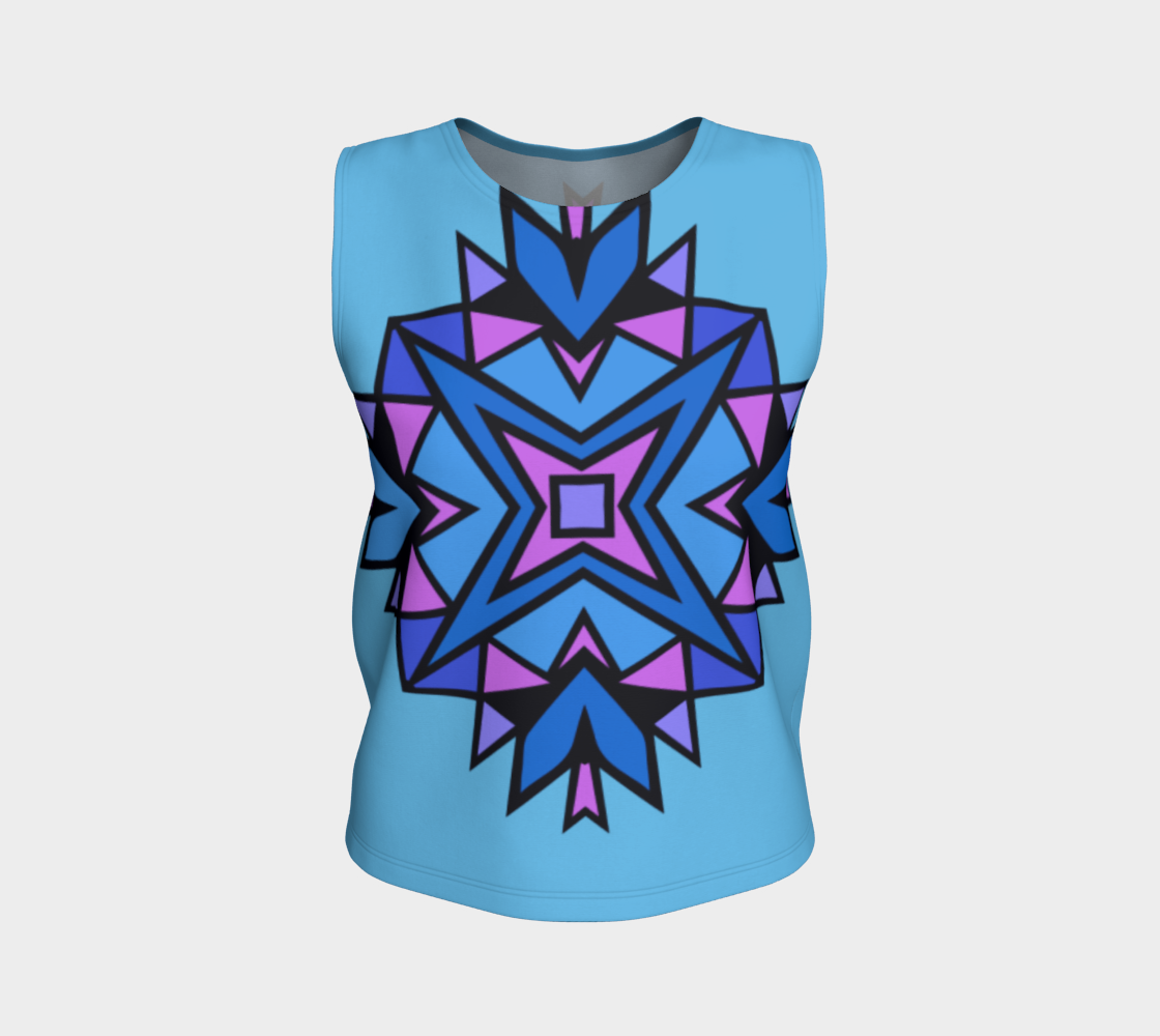 Native American Indian Tribal Design Blue