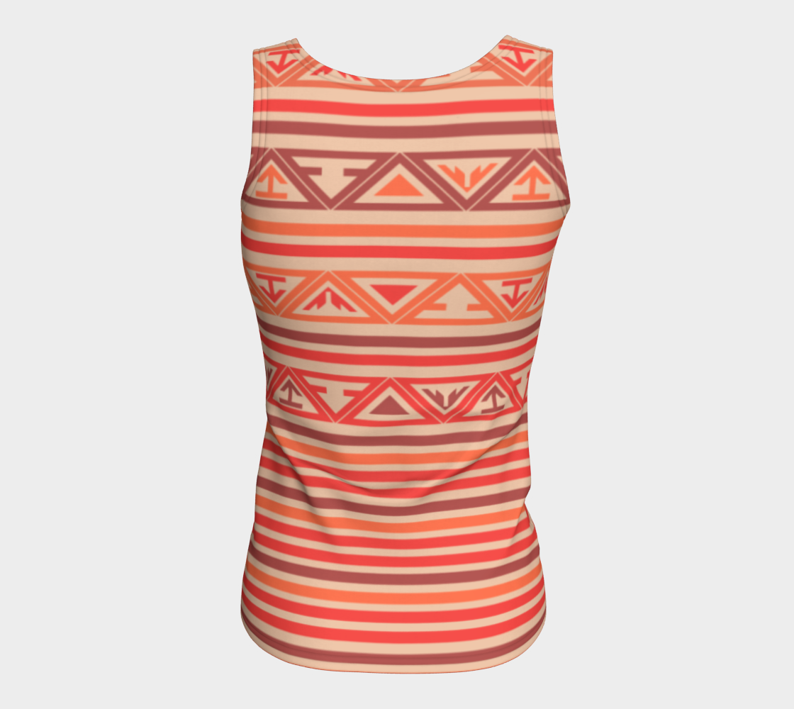 Traditional Ethnic Tribal Geometric Navajo Native American Motif Pattern