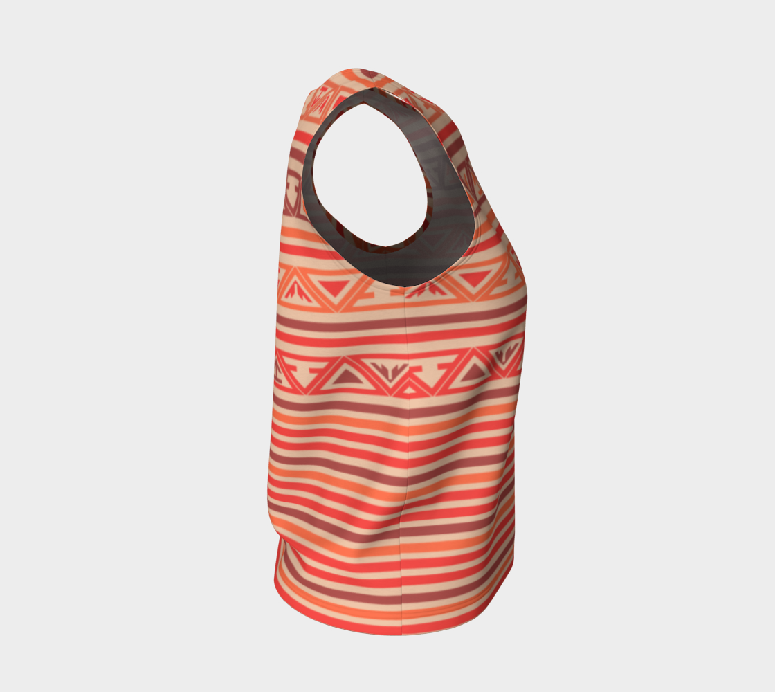 Traditional Ethnic Tribal Geometric Navajo Native American Motif Pattern