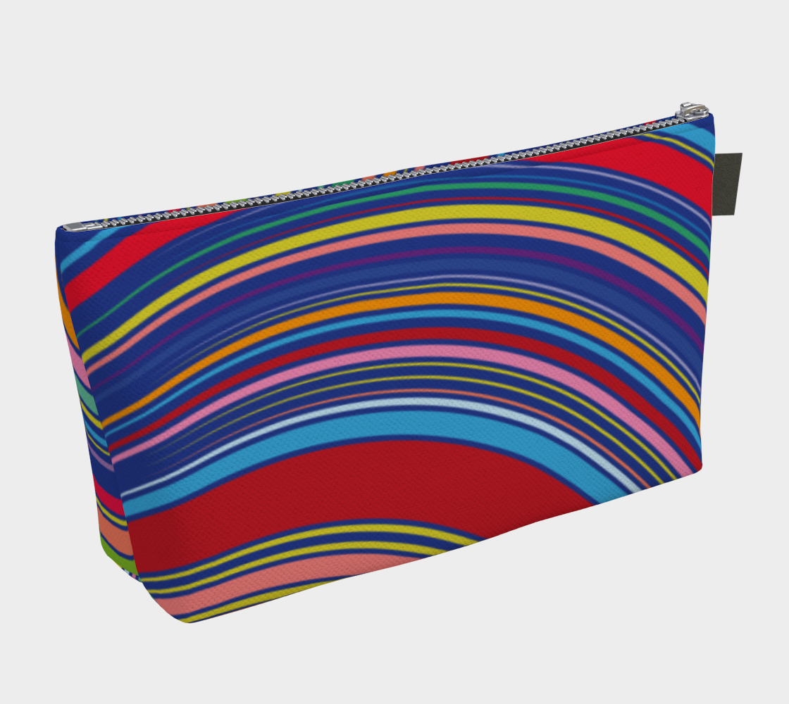 Colorful Striped Circles Tunnel Vintage Design 1960's