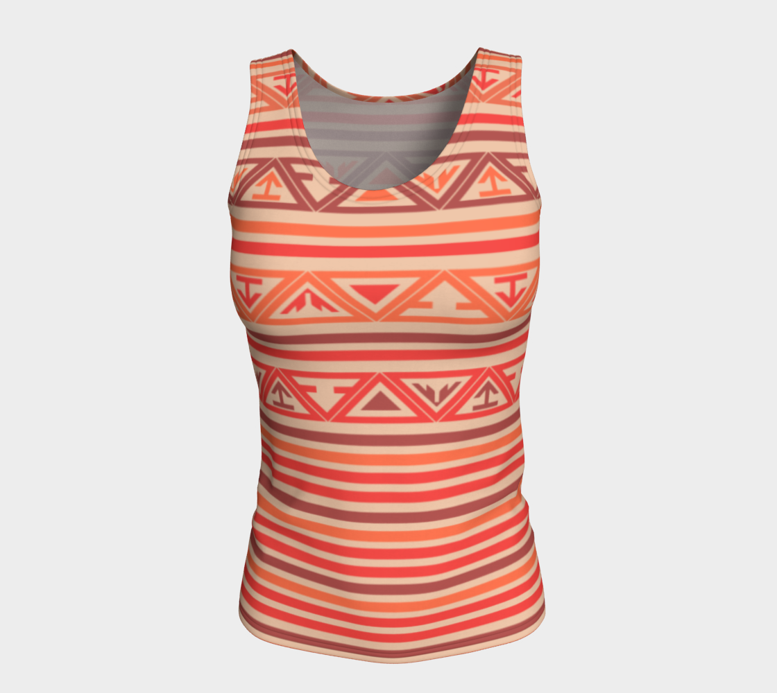 Traditional Ethnic Tribal Geometric Navajo Native American Motif Pattern