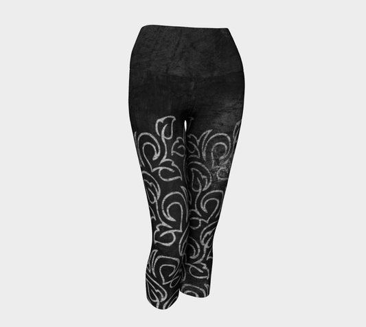 Chalk Blackboard Leaves Vintage Pattern