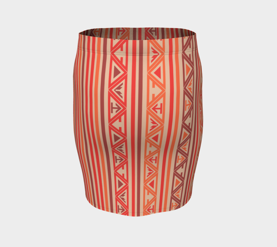 Traditional Ethnic Tribal Geometric Navajo Native American Motif Pattern