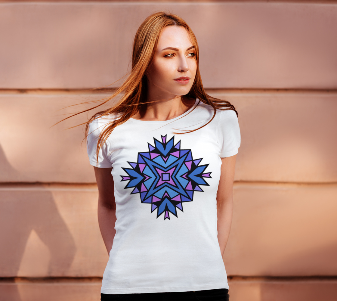 Native American Indian Tribal Design Blue