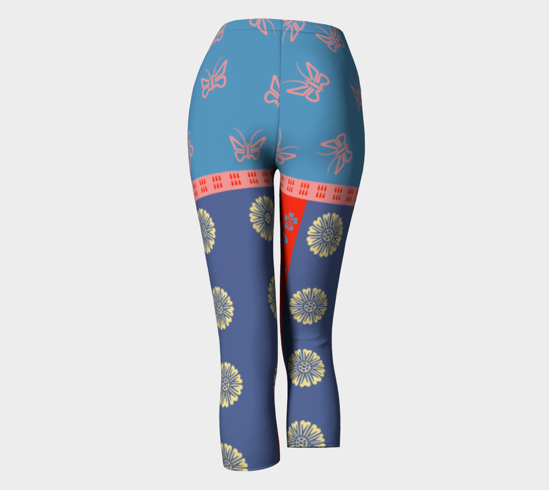 Japanese Butterflies Flowers Motif Shibori Patchwork