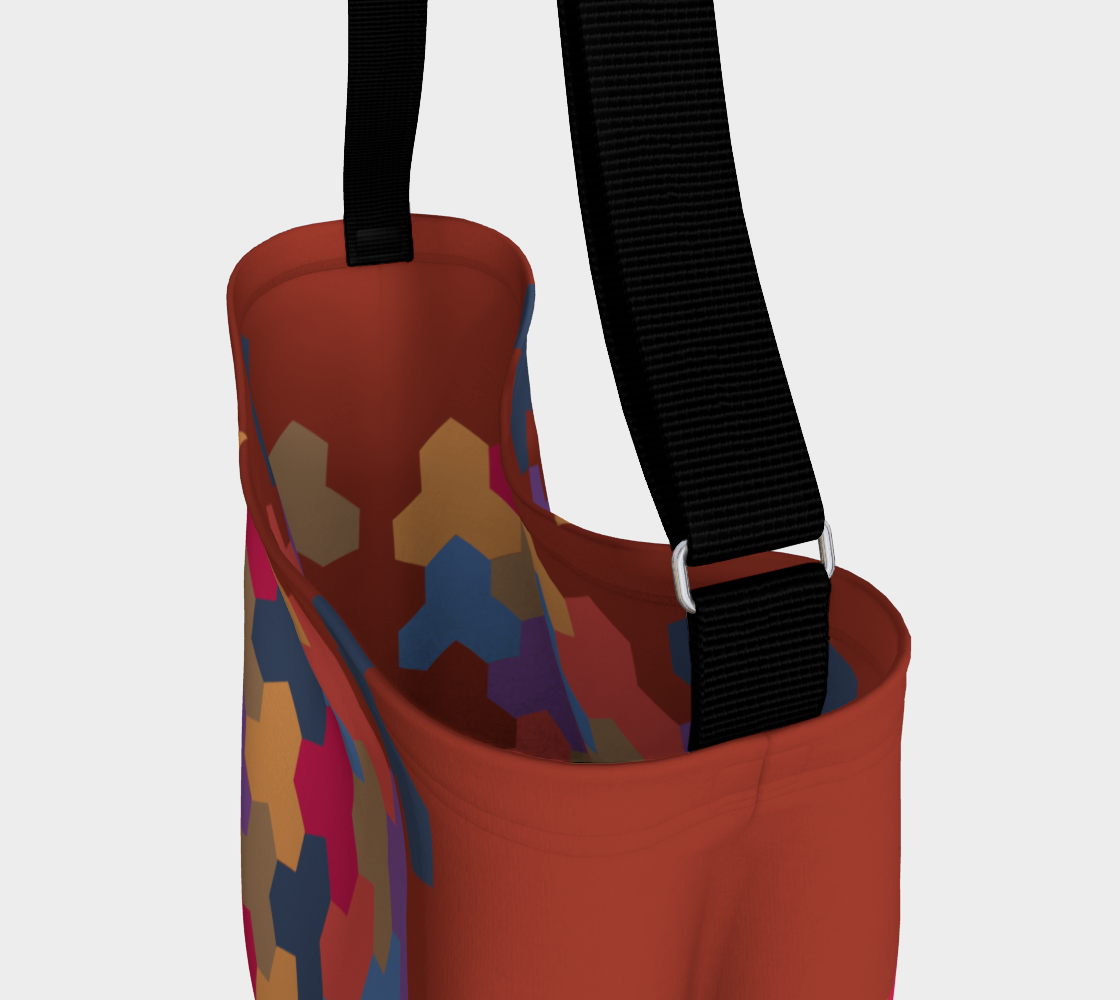 Japanese Style Colorful Mosaic Game Pattern