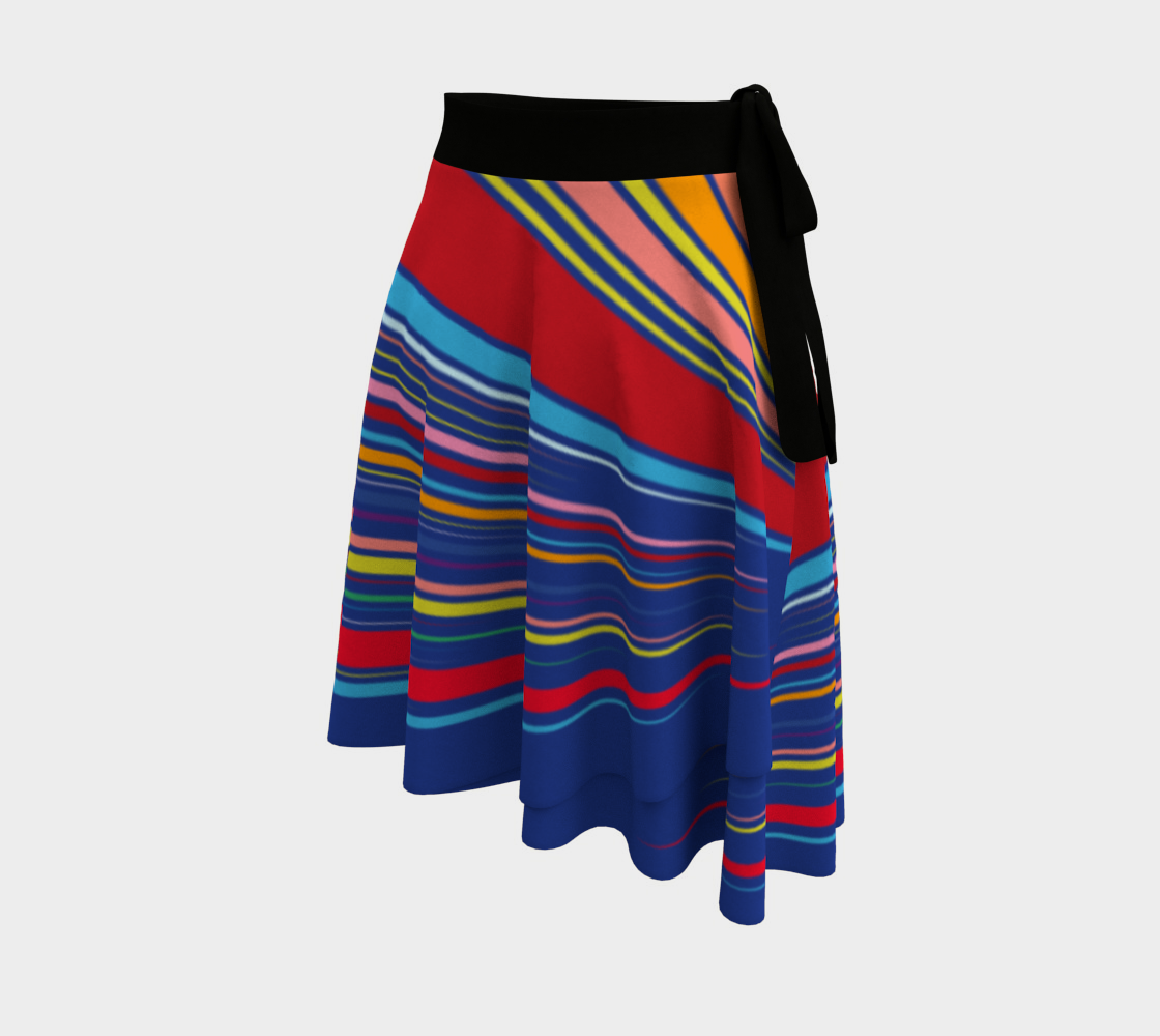 Colorful Striped Circles Tunnel Vintage Design 1960's