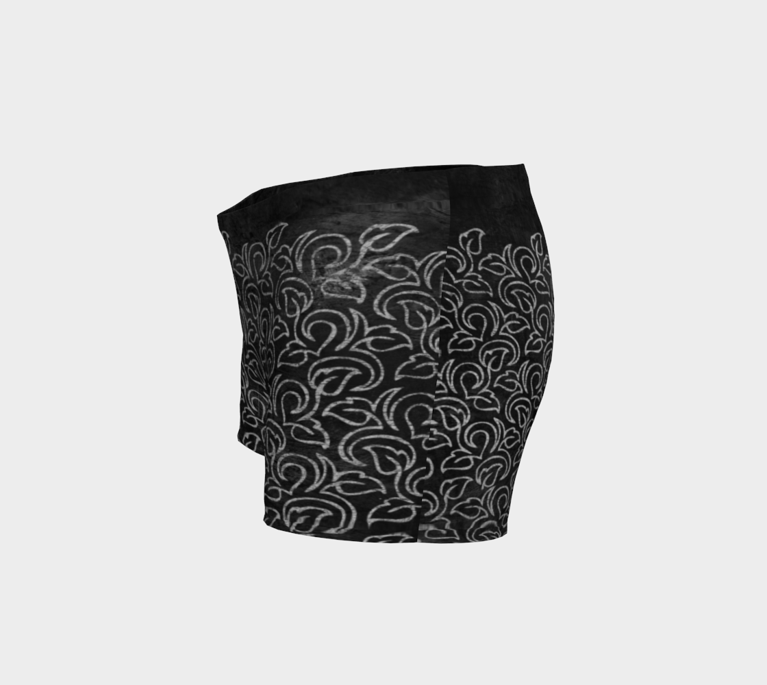 Chalk Blackboard Leaves Vintage Pattern