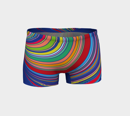 Colorful Striped Circles Tunnel Vintage Design 1960's