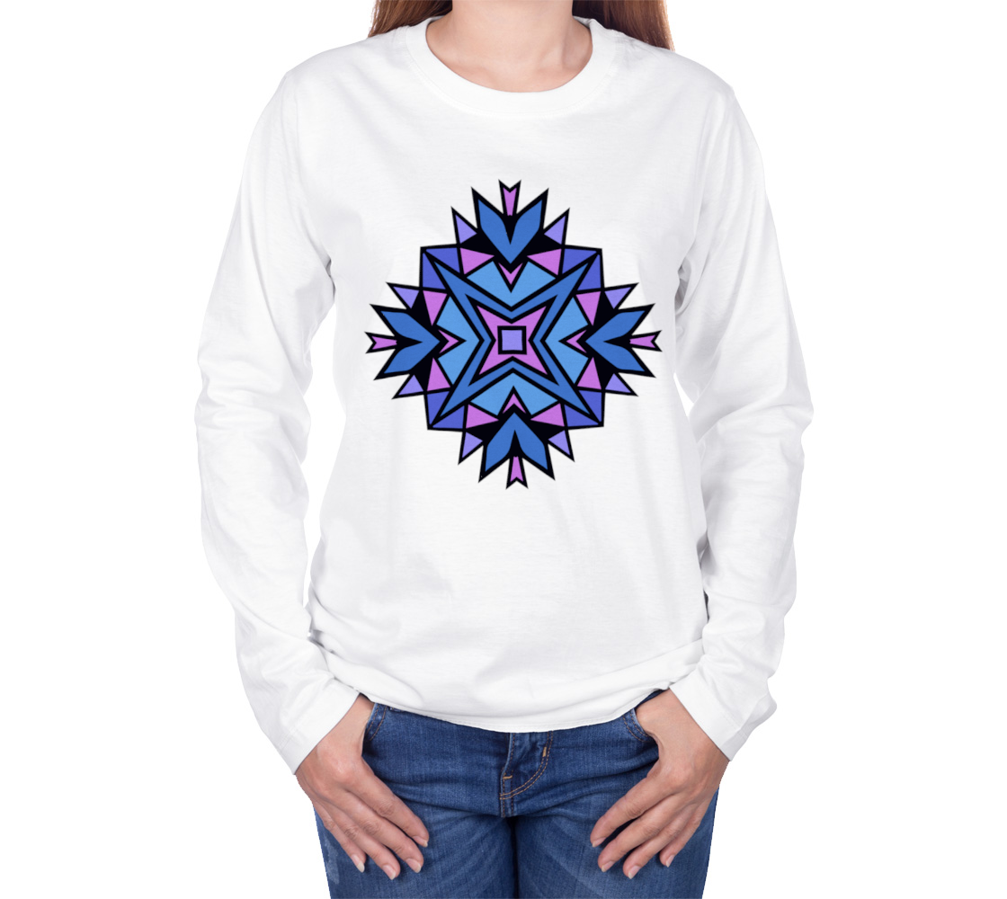 Native American Indian Tribal Design Blue