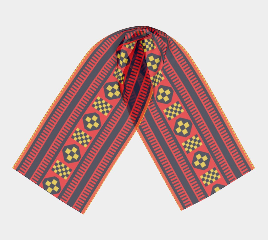 Native American Traditional Ethnic Tribal Indian Motif Pattern