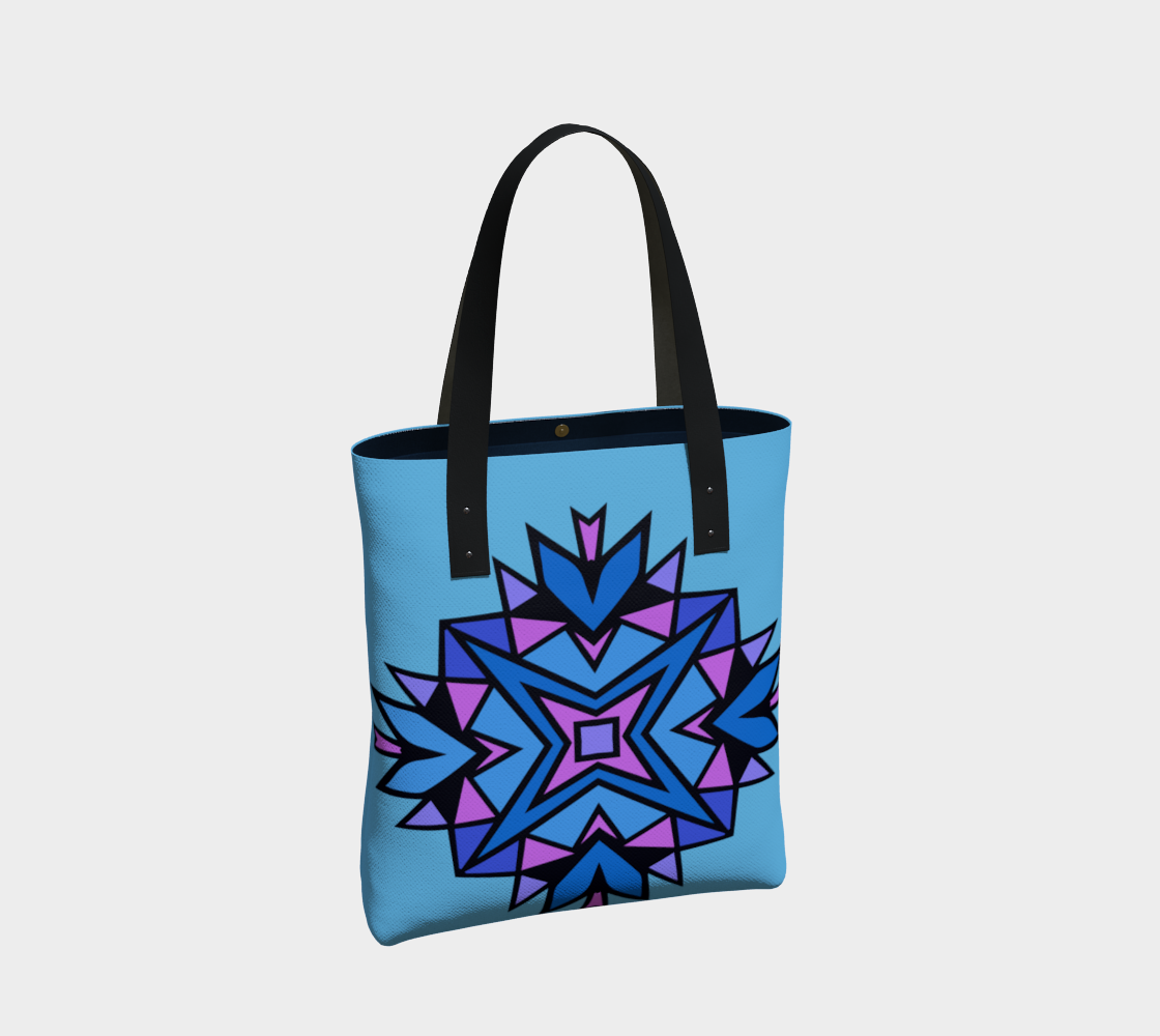 Native American Indian Tribal Design Blue