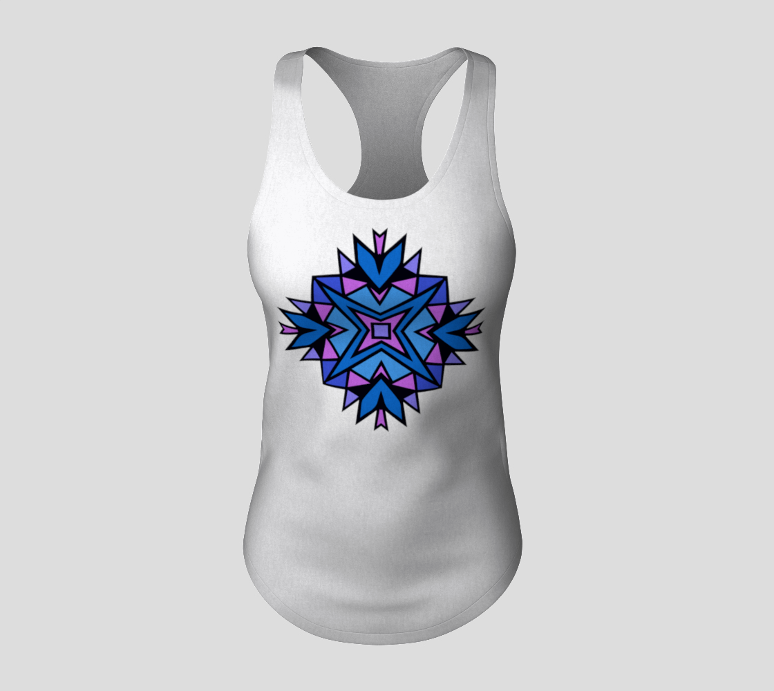 Native American Indian Tribal Design Blue