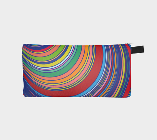 Colorful Striped Circles Tunnel Vintage Design 1960's