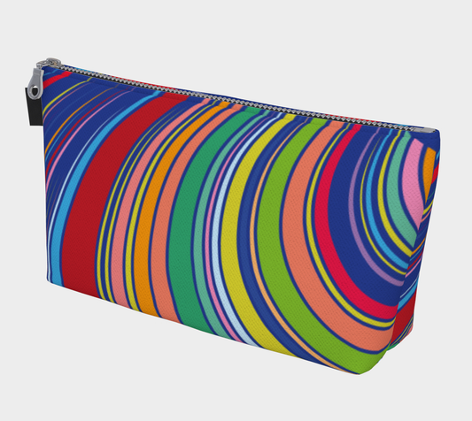 Colorful Striped Circles Tunnel Vintage Design 1960's